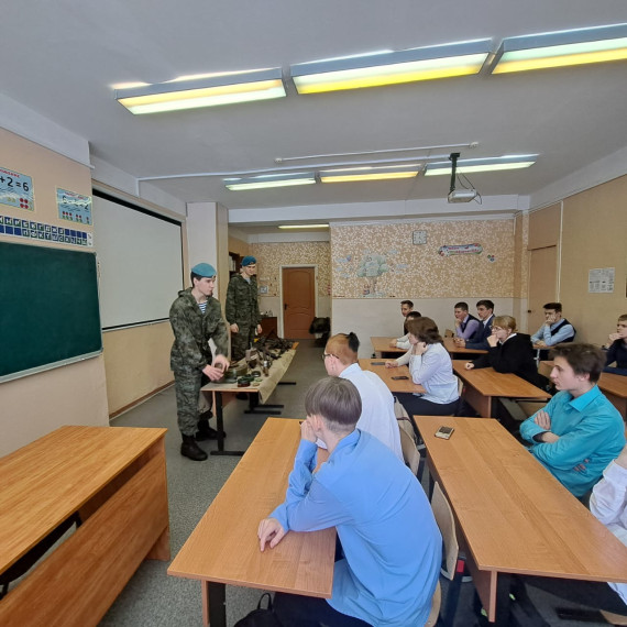 ВПК «Каскад» в школе.